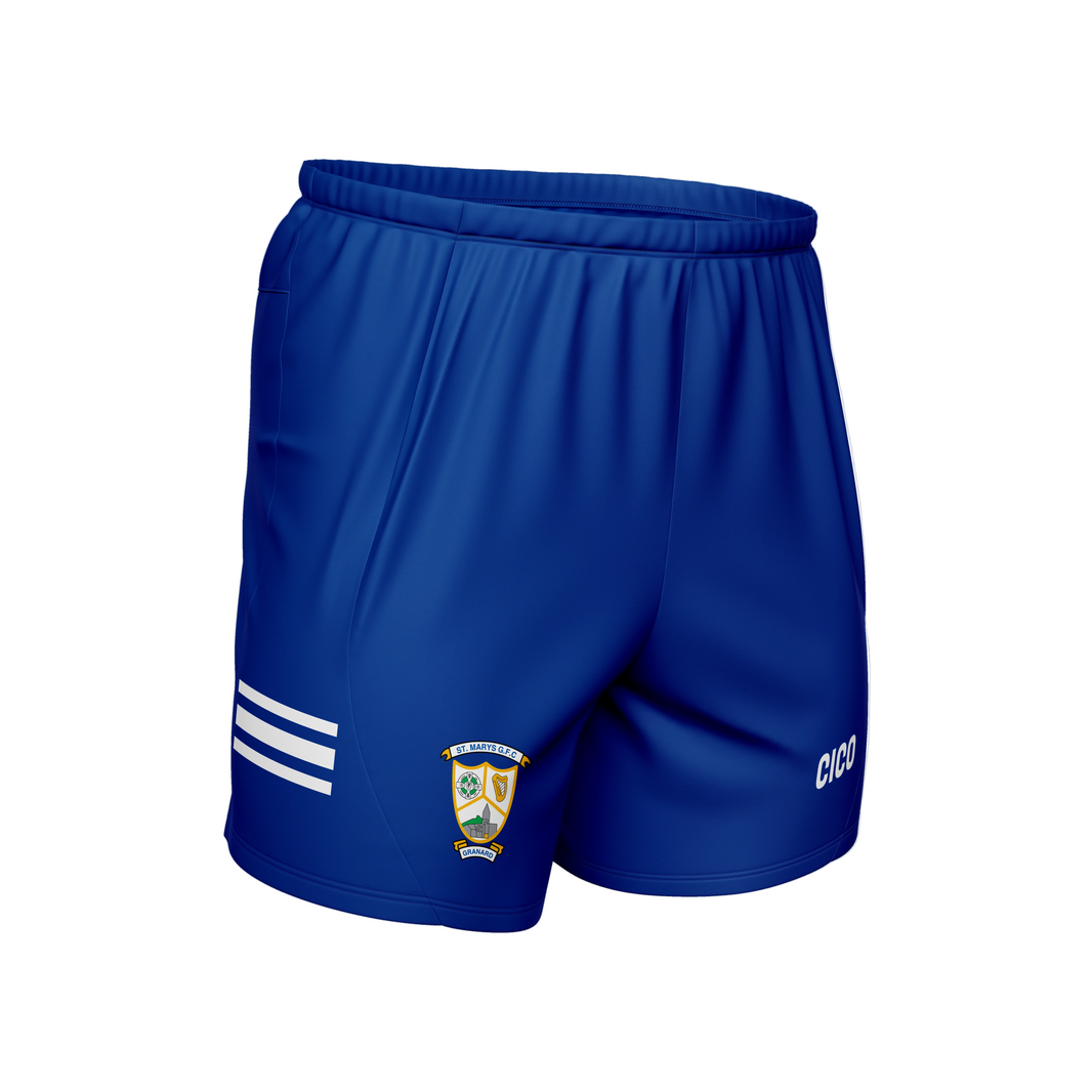 St Mary's GFC Granard Kid's Royal Gaelic Shorts