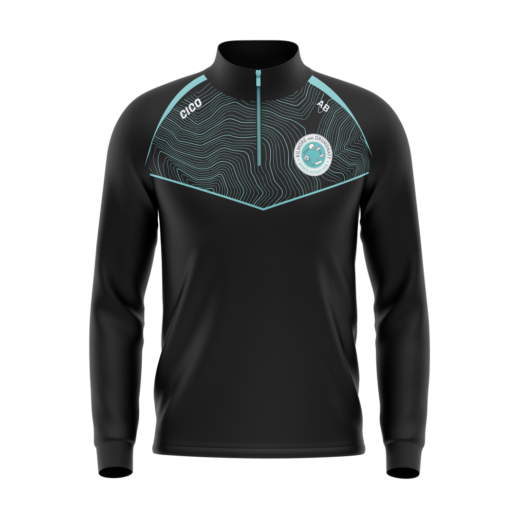 Kilmore & Drumsnatt Badminton Unisex Half Zip