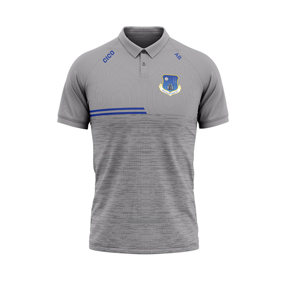 Oldcastle GAA & LGFA Unisex Silver Polo Shirt