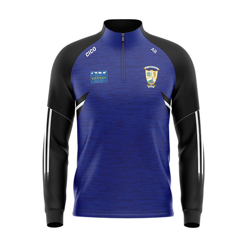 St Mary's GFC Granard Unisex Half Zip 02
