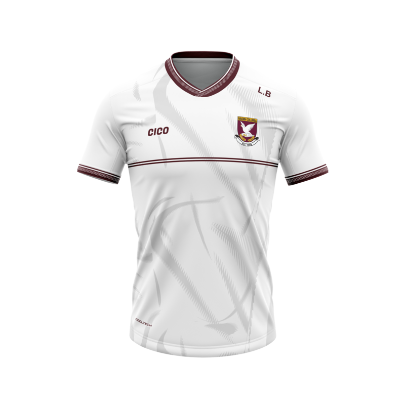 Mullinalaghta St Columba's GAA white training jersey