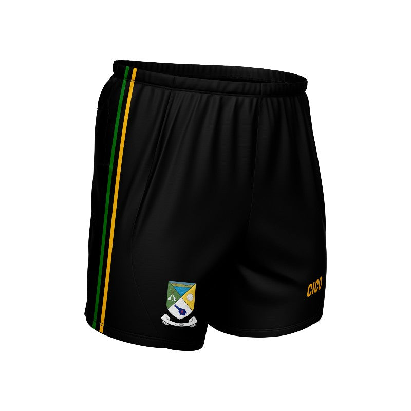 Ballymachugh GAA Black Gaelic Shorts