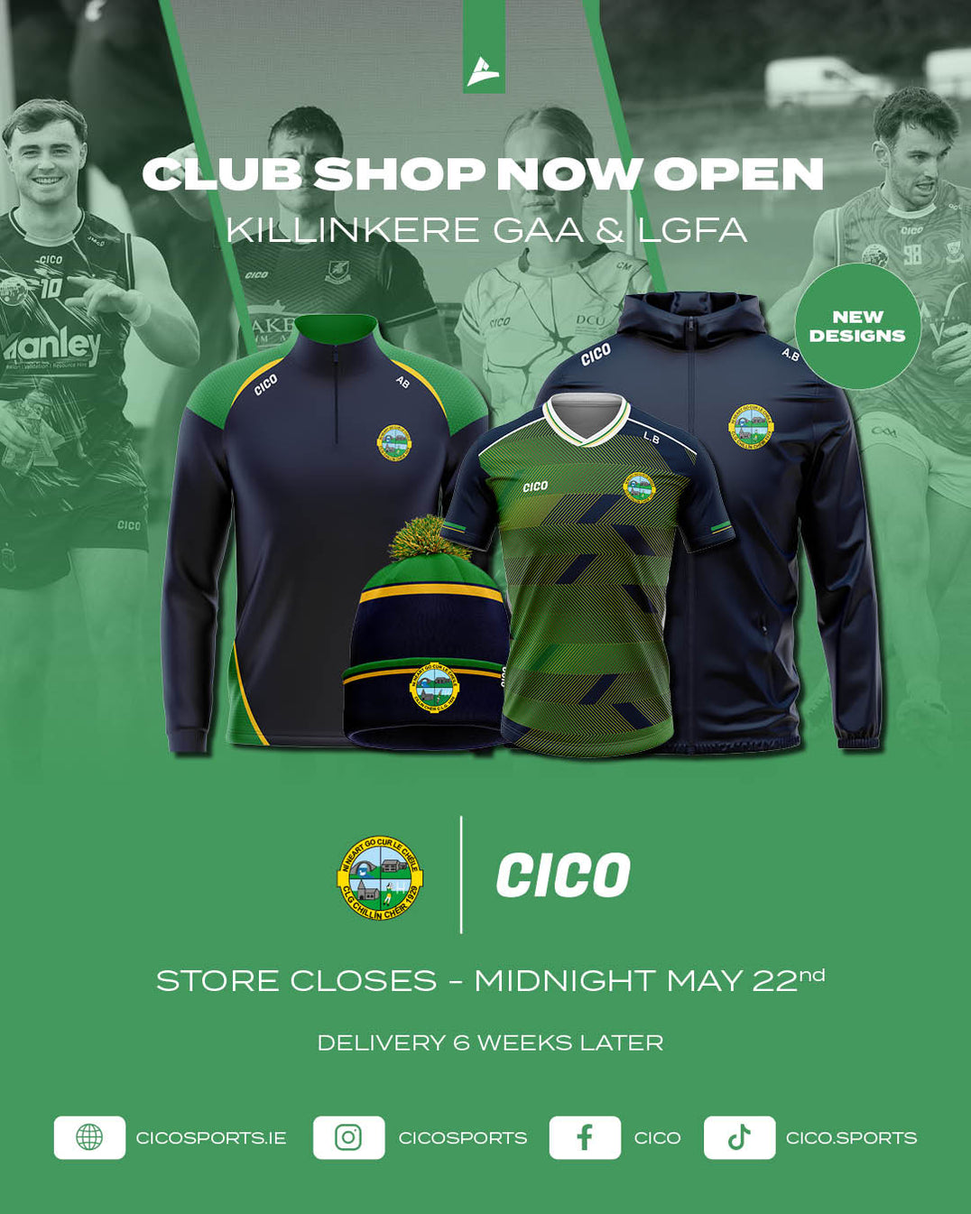 Killinkere GAA LGFA Club Shop