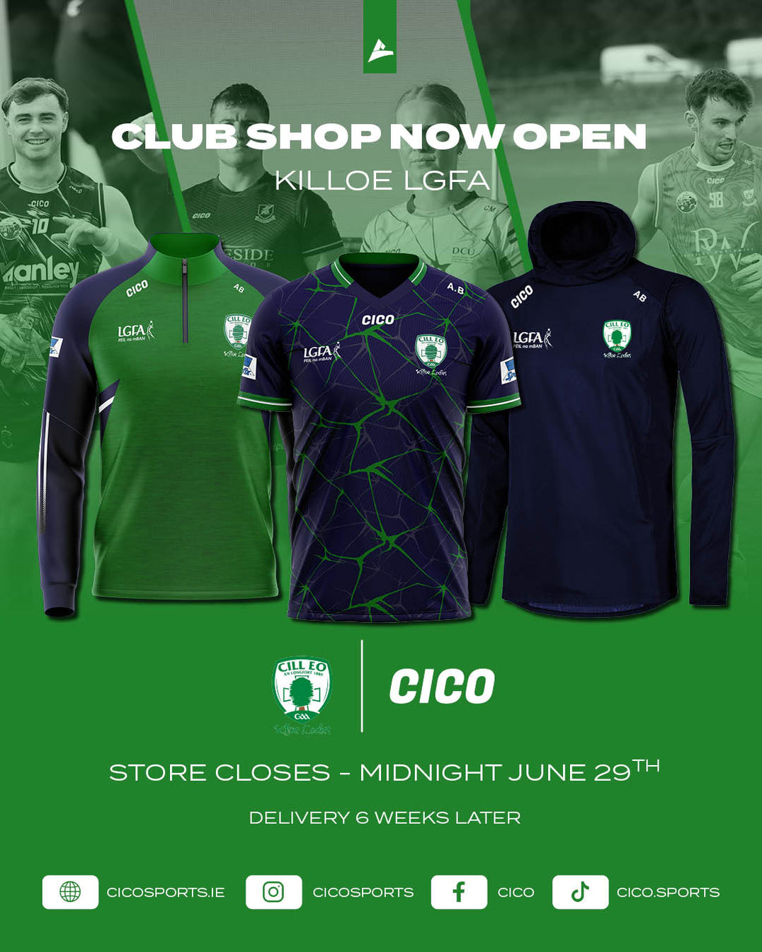 Killoe LGFA Club Shop