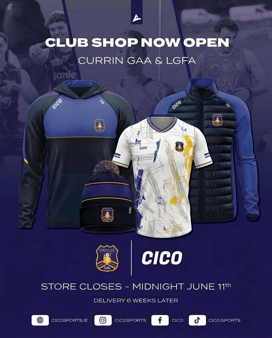 Currin GAA & LGFA Club Shop
