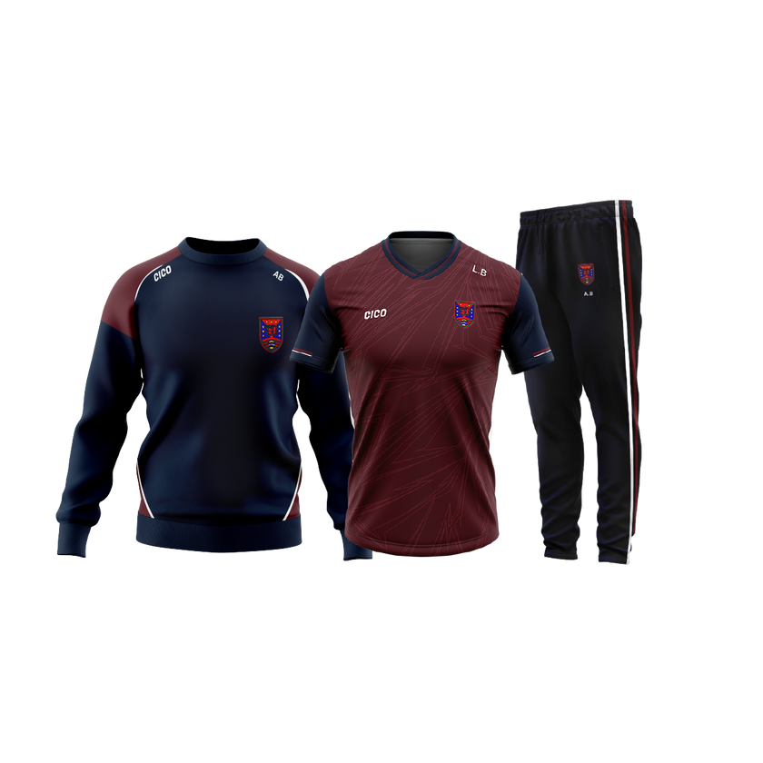 Bailieborough CS Adult Maroon Jersey PE Pack