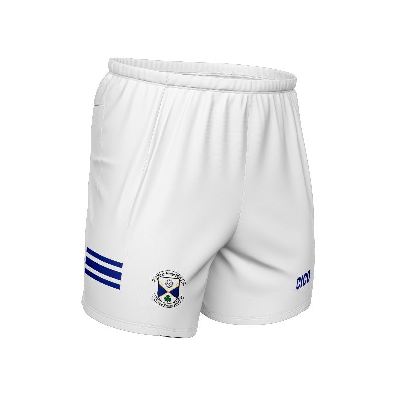 Arva GAA Adult White Gaelic Shorts