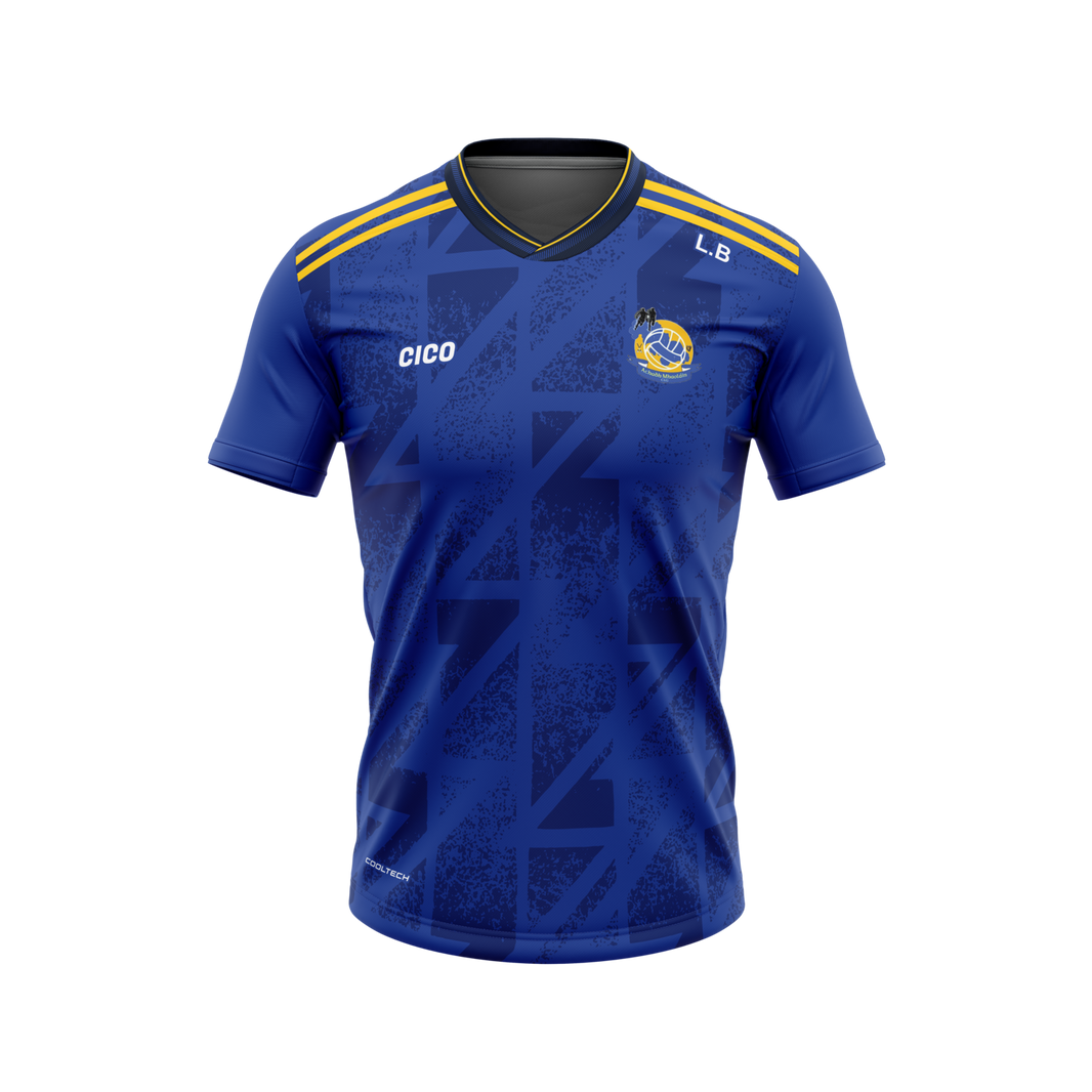 Aughawillan GAA Unisex Blue Training Jersey