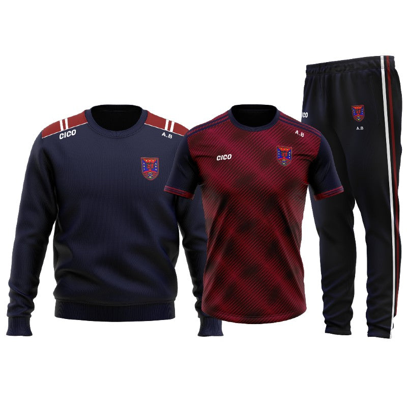 Bailieborough CS Kid's Maroon Jersey PE Pack