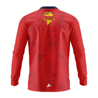 Ballinamore Blazers Kid's Red Long Sleeve Shooter Top