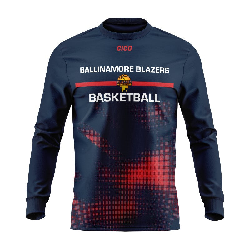 Ballinamore Blazers Kid's Long Sleeve Shooter Top