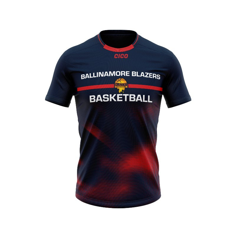 Ballinamore Blazers Unisex Short Sleeve Shooter Top