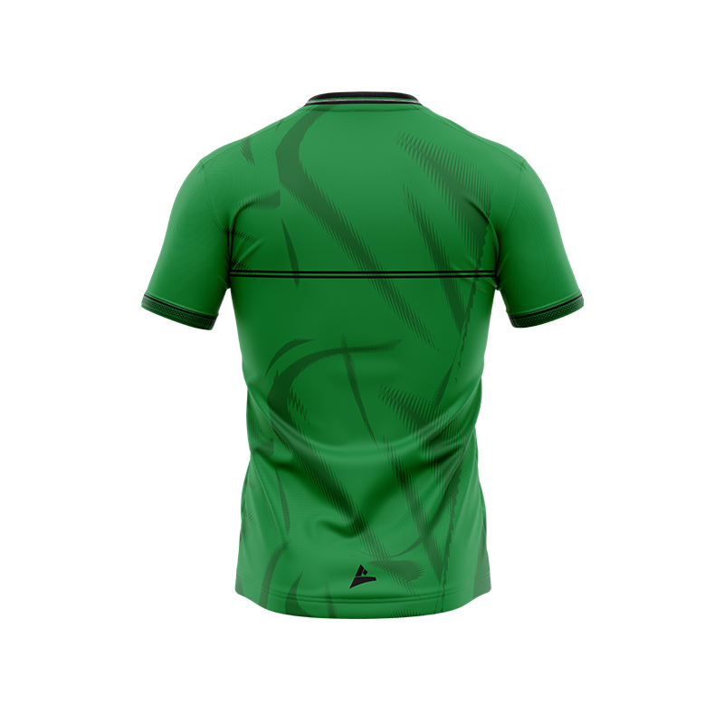 Ballyhaise Celtic FC green jersey back