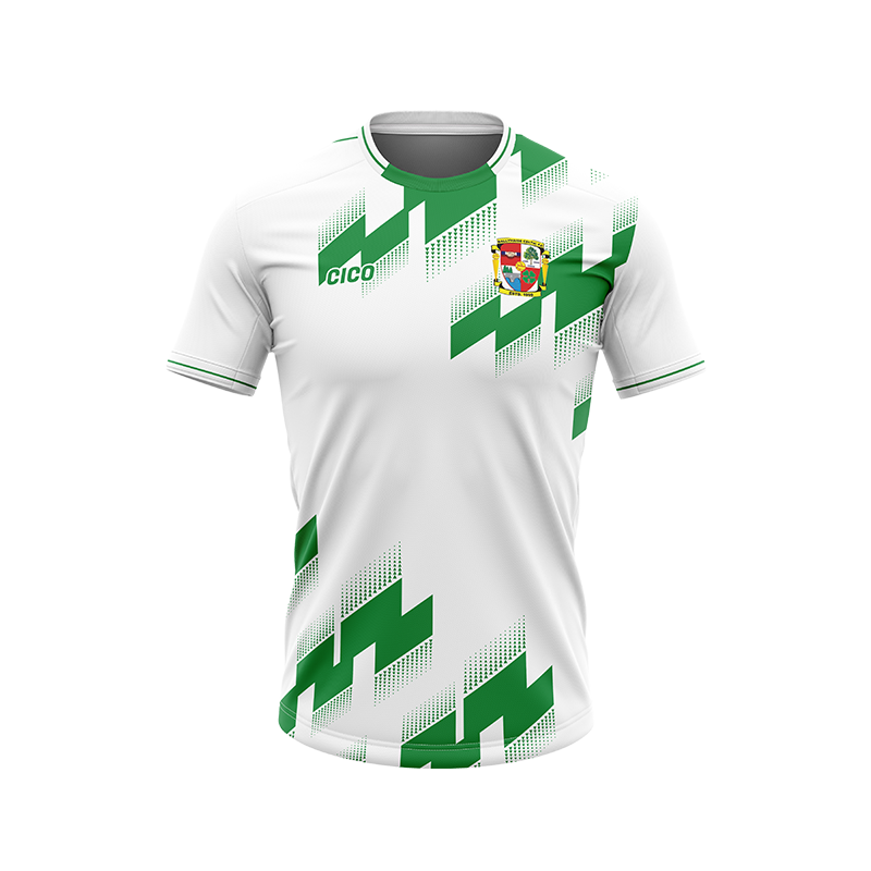 Ballyhaise Celtic FC white jersey front