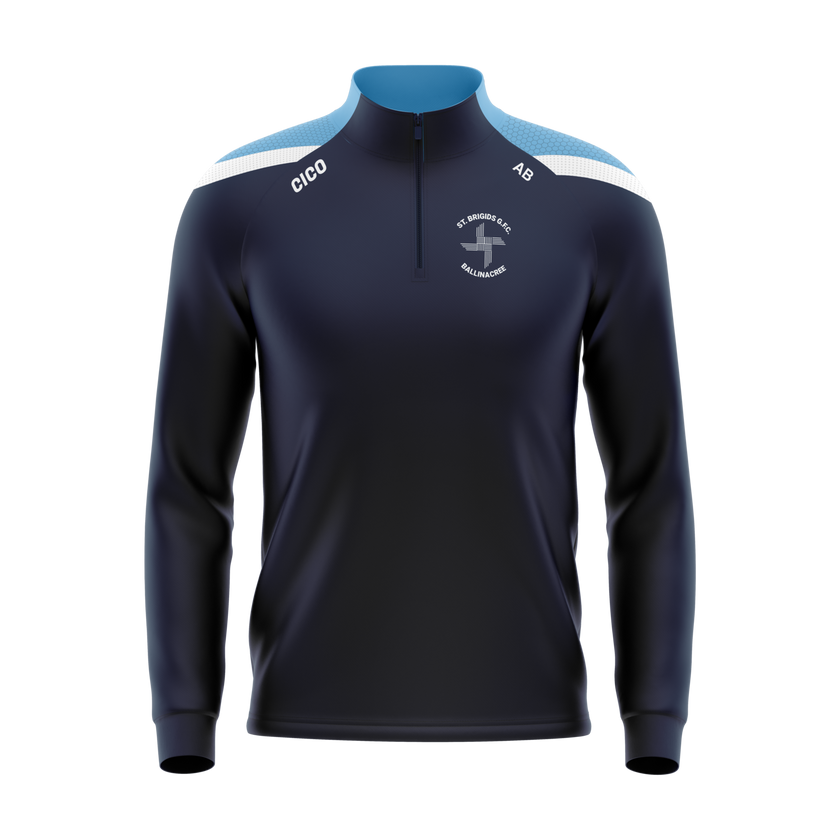 St Brigids GFC  Kid's Half Zip