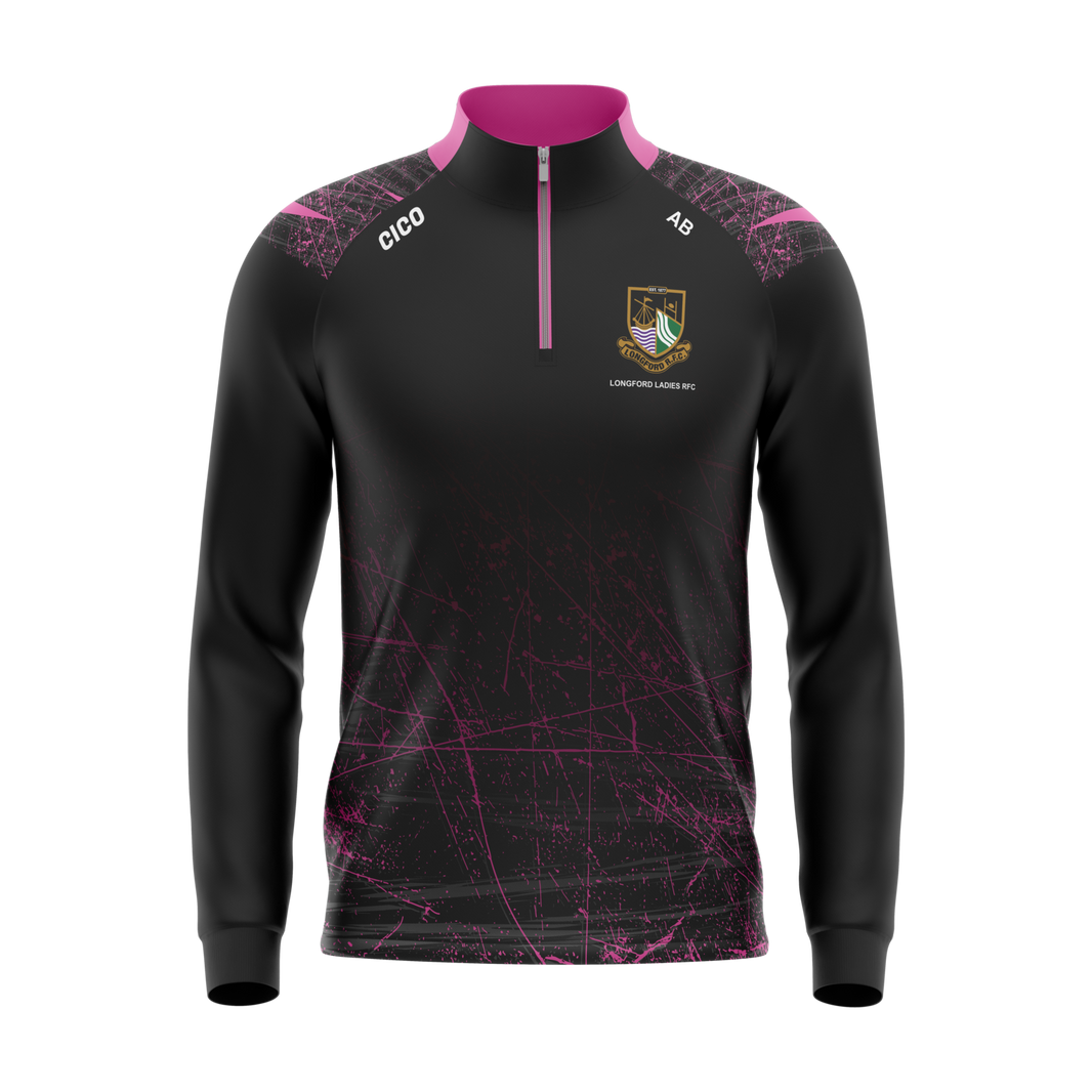Longford Ladies RFC Unisex Half Zip