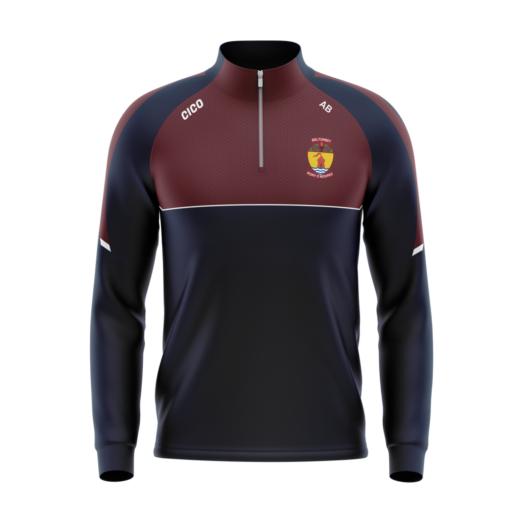 Belturbet Rory O'Moores GAA Unisex Half Zip