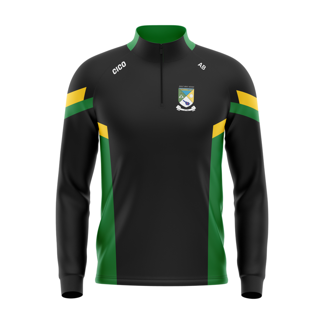 Ballymachugh GAA Kid's Half Zip - front