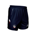 Kenagh St. Dominic's GAA kid's navy leisure shorts with club crest
