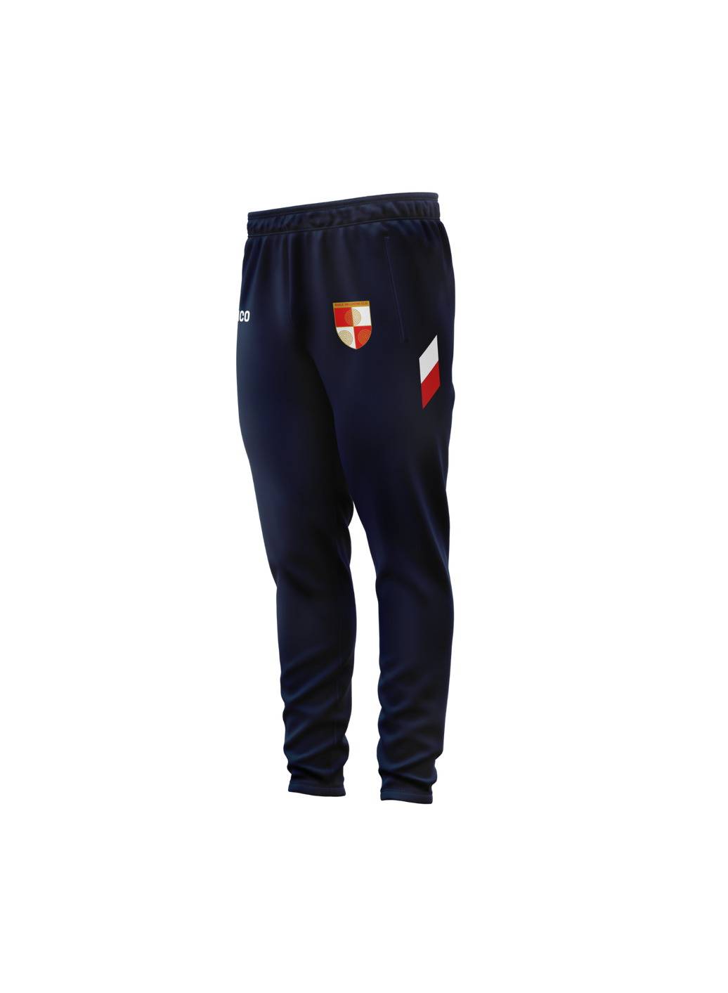 Ballinlough GFC navy skinny track pants with crest