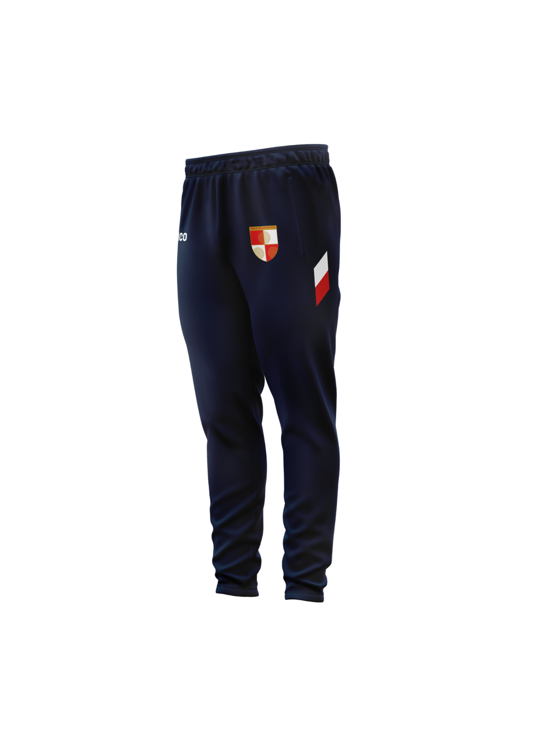 Ballinlough GFC navy skinny track pants with crest