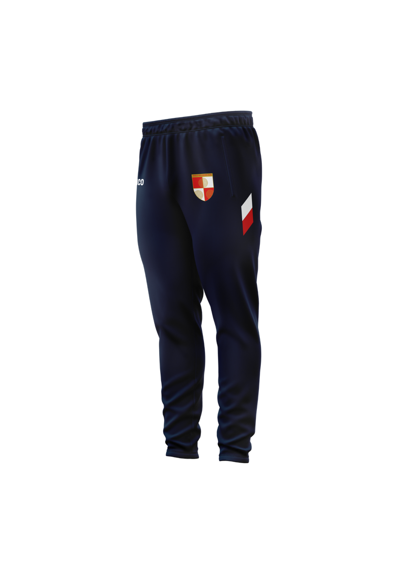 Ballinlough GFC navy skinny track pants with crest