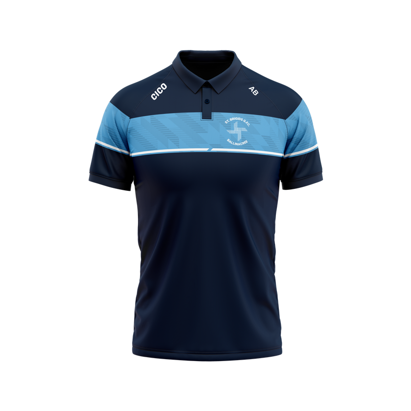 St Brigids GFC Unisex Polo Shirt - front