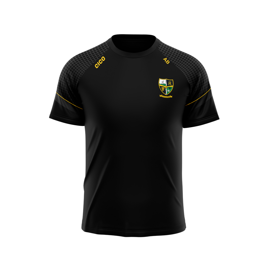 Nobber GAA unisex training tee front
