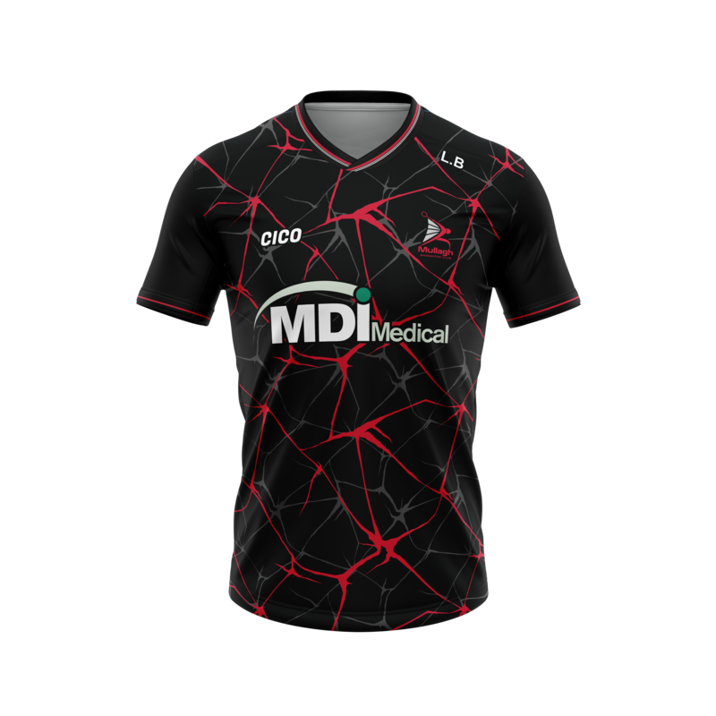 Mullagh Badminton Black Training Jersey