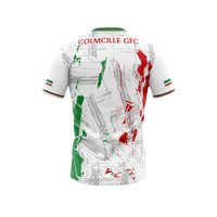 Colmcille GFC Unisex White Jersey back