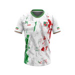Colmcille GFC Unisex White Jersey front