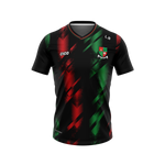 Mostrim GAA Unisex Black Training Jersey front