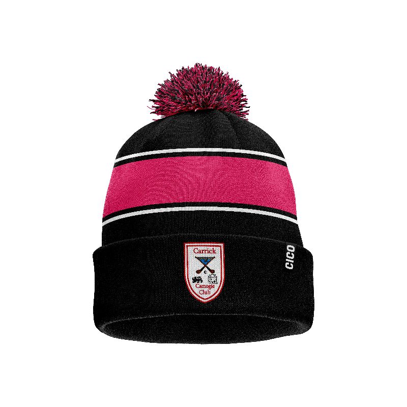 Carrick Camogie Club Bobble Hat
