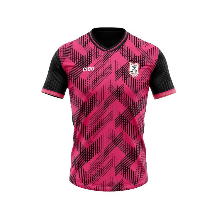 Carrick Camogie Club Unisex Pink Training Jersey