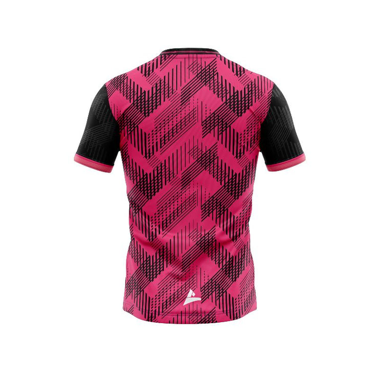 Carrick Camogie Club Kid's Pink Training Jersey