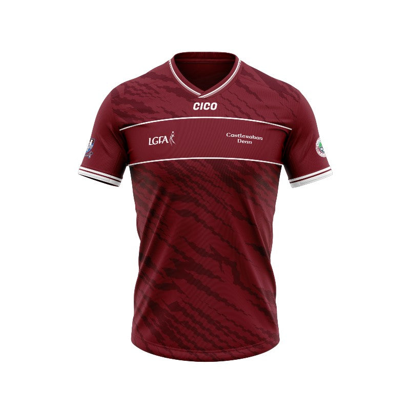 Castlerahan Denn LGFA Unisex Maroon Training Jersey