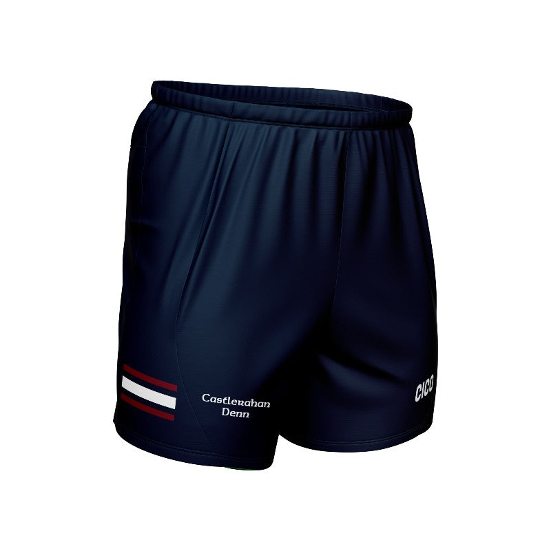 Castlerahan Denn LGFA Kid's Navy Gaelic Shorts