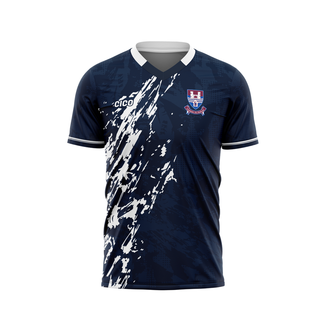 Castlerahan GAA Unisex Navy Training Jersey front