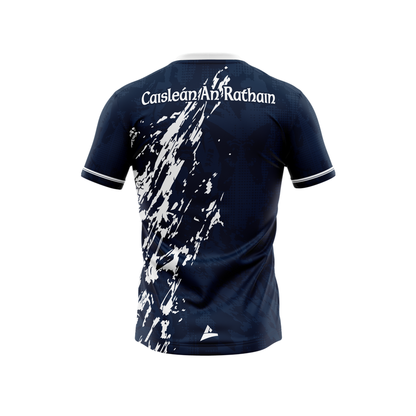 Castlerahan GAA Unisex Navy Training Jersey back