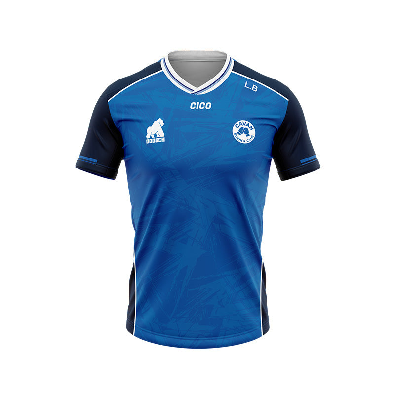 Cavan Boxing Club Unisex Blue & Navy Training Jersey