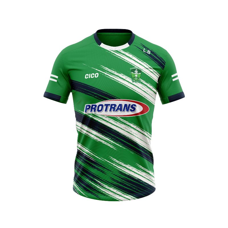 Clonguish GAA Unisex Green Training Jersey