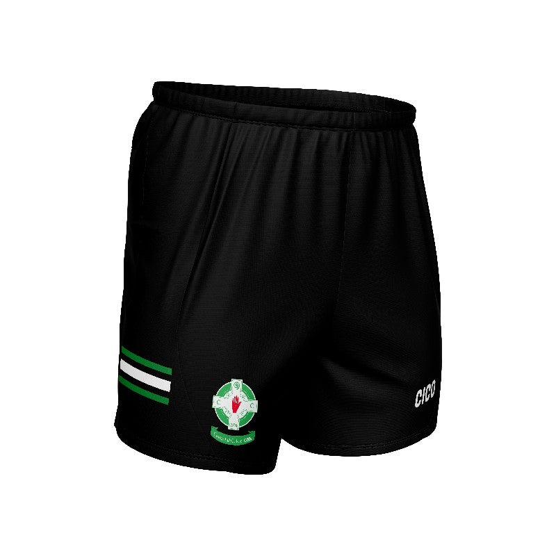 Cootehill Celtic LGFA Kid's Black Gaelic Shorts