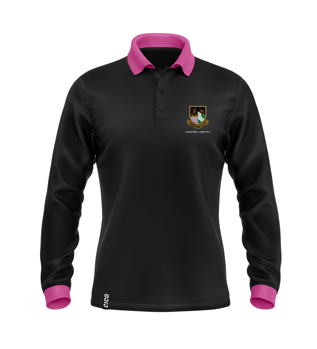 Longford Ladies RFC Unisex Retro Rugby Jersey