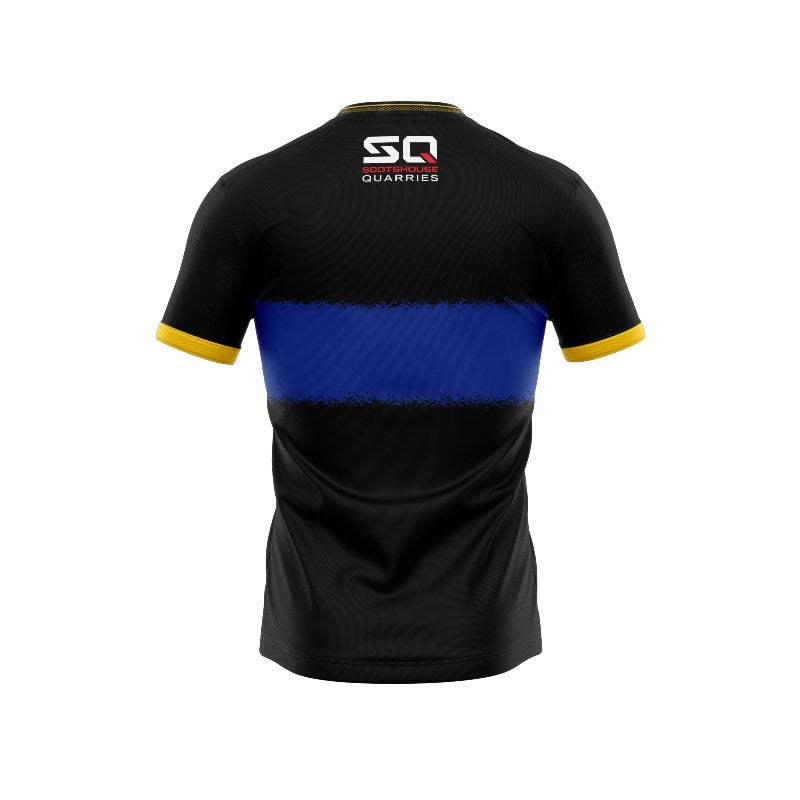Currin GAA Unisex Away Jersey – Black & Royal Blue