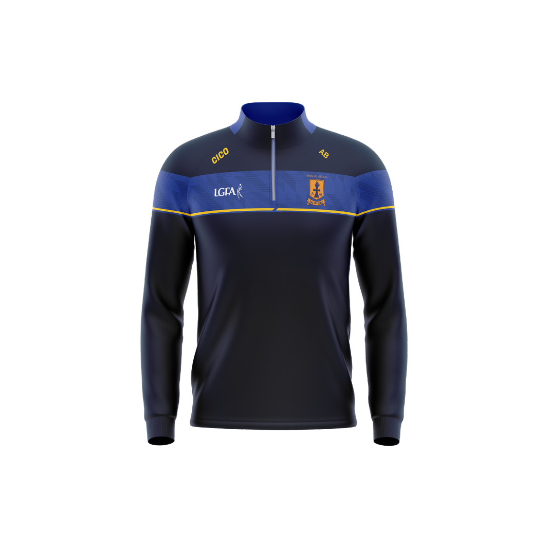 Dromard Ladies GAA Kid's Half Zip front