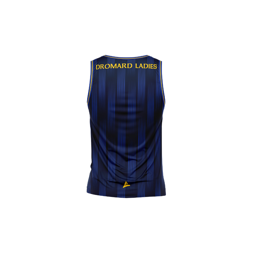 Dromard Ladies GAA Kid's Sleeveless Jersey back