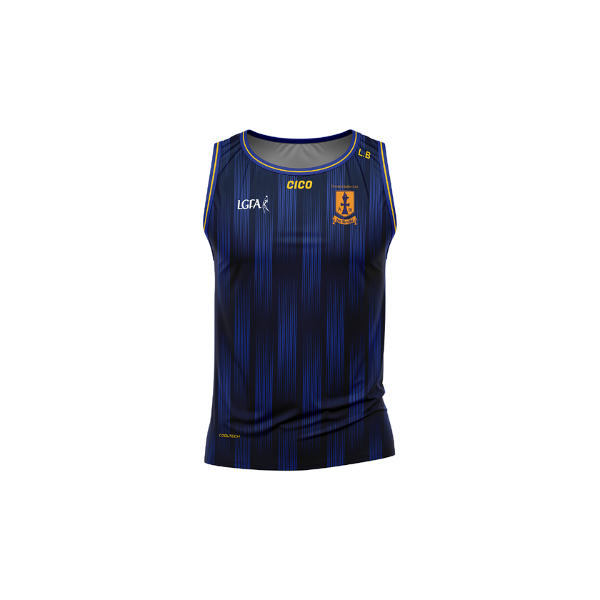 Dromard Ladies GAA Kid's Sleeveless Jersey front