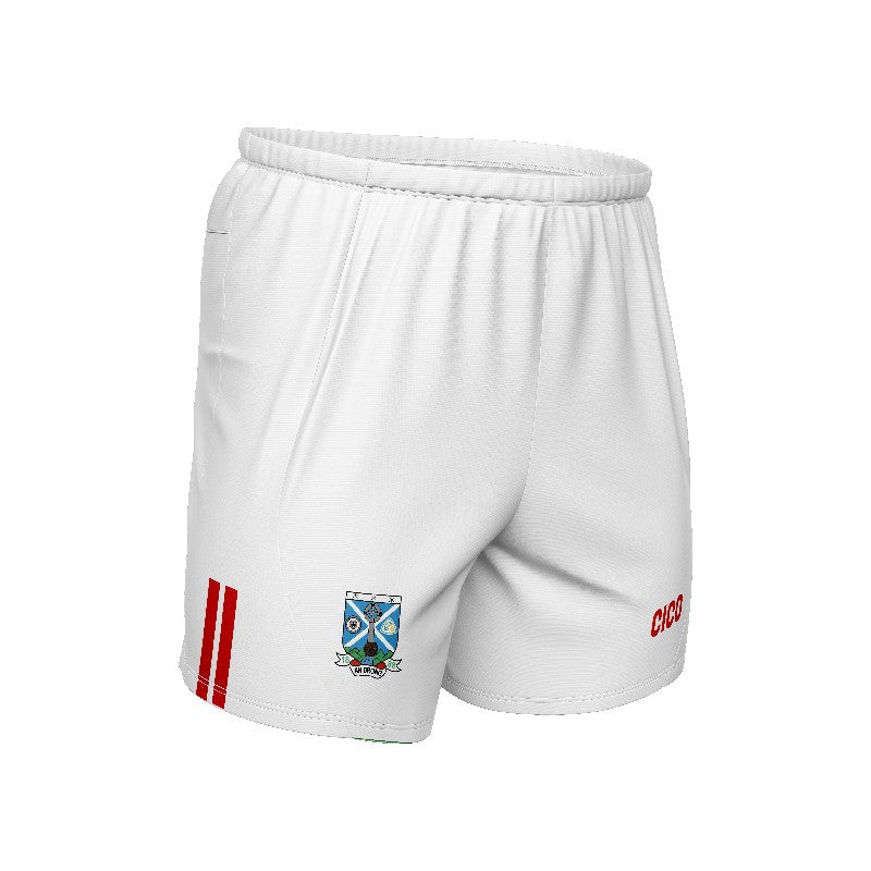 Drung GAA Adult White Gaelic Shorts