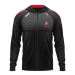 Mullagh Badminton Full Zip Black Kid's Hoodie