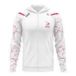 Mullagh Badminton White Full-zip Hoodie